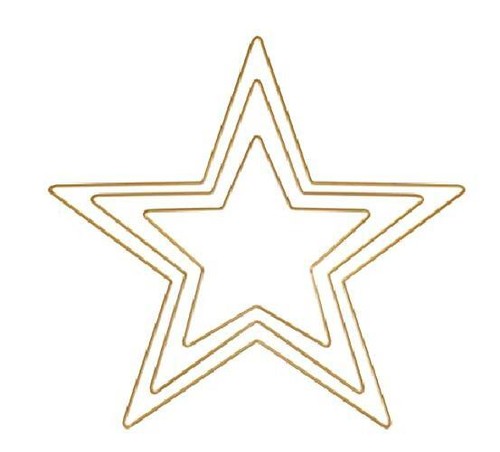 Rayher anelli metallici - metallici, stelle