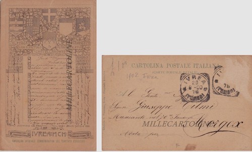 Ivrea 1900 cart ufficiale - ,