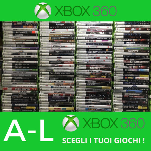 Lotto giochi xbox 360 - xbox, scegli