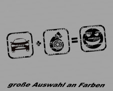 Adesivo Auto + Turbo = Fun