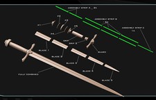 Faramir sword Il Signore degli