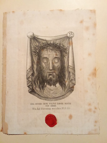 Papa pio reliquia veronica - reliquia,