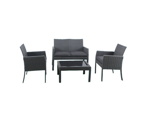 Set giardino rattan - da, in