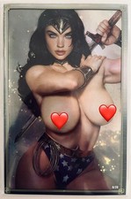 Power Hour #3 CVR-B Shikarii Wonder Woman Topless Virgin FOIL LTD 20 8/20