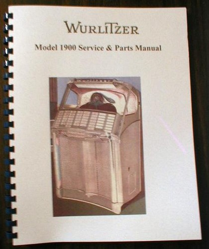 Manuale jukebox wurlitzer - manuale,