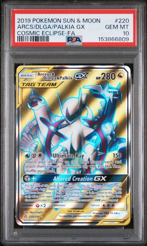 Psa gem mint - 10, arceus