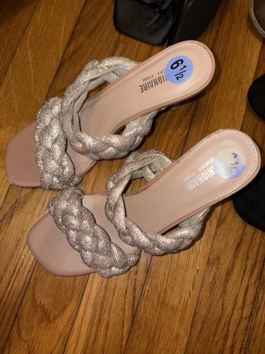 Scarpe donna tacco argento