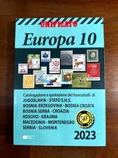 Catalogo UNIFICATO per francobolli 2023 - EUROPA 10 (Paesi sulla copertina)