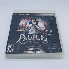 Alice Madness Returns Sony PS3, 2011 - Completo di manuale e inserto testato CIB
