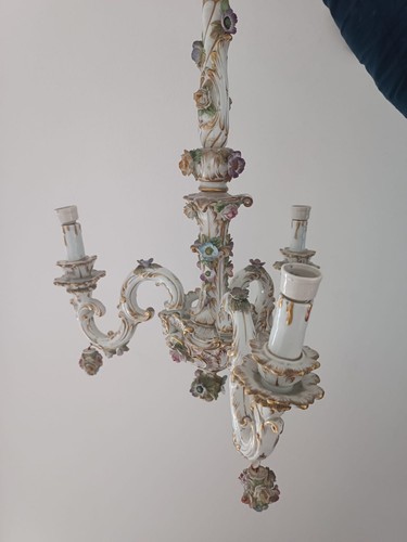 Lampadario ceramica luci - lampadario,