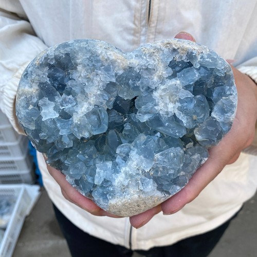 Cristallo celestite blu