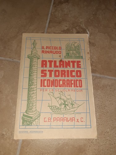 Atlante storico iconografico - atlante,