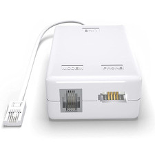 Microfiltro ADSL banda larga spina BT a RJ11 Internet telefono splitter modem fax