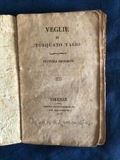 Veglie di Torquato Tasso Ciardetti 1815