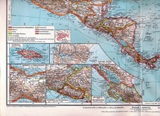 Antille Nicaragua Panama