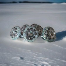 Set 7 pomelli in cristallo