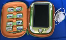 LeapFrog LeapPad XDi Ultra Tablet per Bambini con 8 Giochi, Custodia e Caricatore
