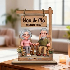 Sedia a Dondolo 3D Vecchia