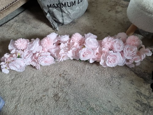 Composizione parete fiori - , rosa