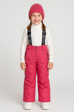 PANTALONE SCI RAGAZZA ZIPBOTTINI BRETELLE IDROREPELLENTE  BRUGI ART.J611T22K1C