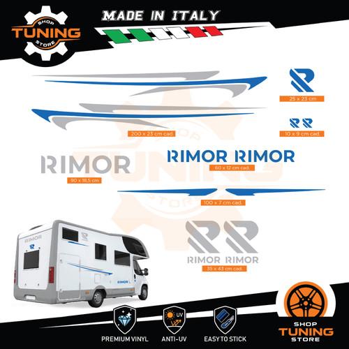 Kit adesivi camper rimor - camper,