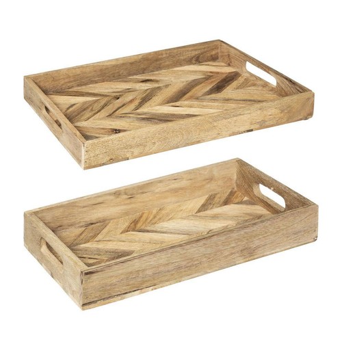 Vassoio decorativo legno - in,