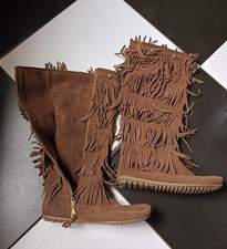 Stivaletti Minnetonka in pelle