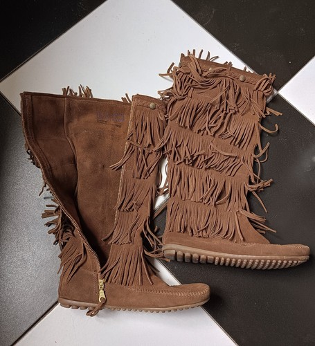 Stivaletti minnetonka pelle - stivaletti,