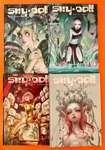 Barbucci sky doll lot tomes - sky-doll,
