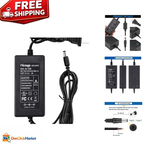 Alimentatore certificato 12v - alimentatore,