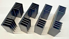 4 Pezzi - Dissipatore in alluminio per TO-3 - 25x50x90mm