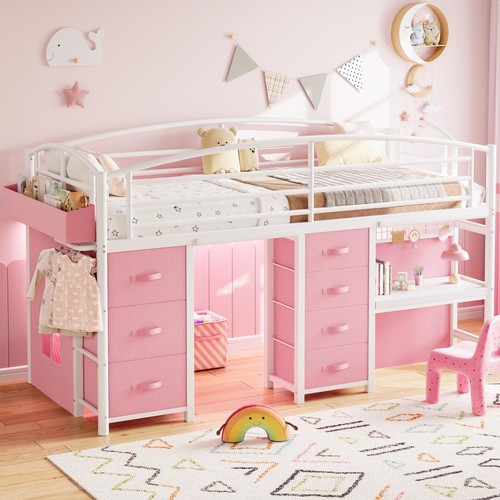 Letto soppalco basso - soppalco,