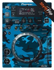 Pioneer CDJ-350 Skin | Blu