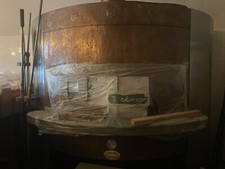 forno a legna rotondo per