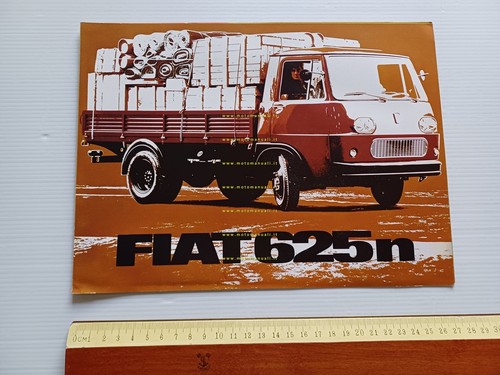 Fiat 625 autocarro depliant - fiat,
