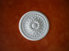 ROSONI IN GESSO BIANCO PER