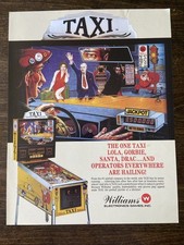 Williams Taxi Arcade Pinball