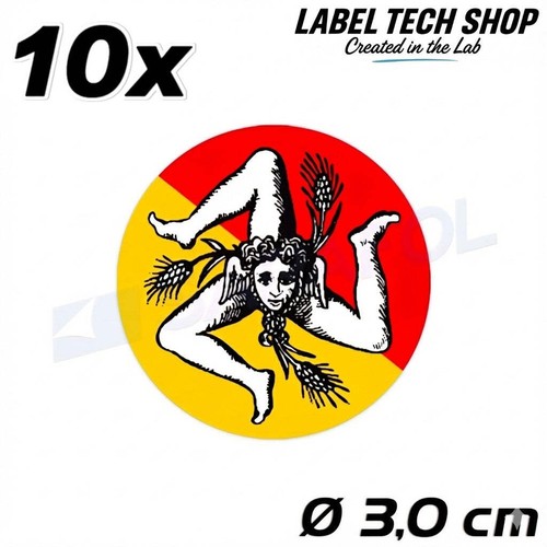 Adesivi sicilia - 10,
