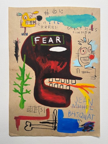 Jean michel basquiat - michel, a