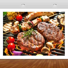 Poster da parete barbecue palo