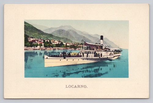 Cartolina steamboat paddle - steamboat,