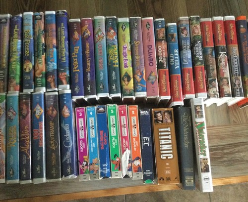 Lot various vhs - lot, -disney