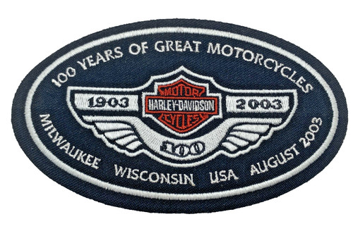 Patch ricamata harley davidson - patch,