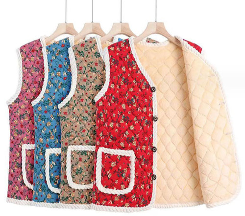 Granny vest gilet kimjang - [k-granny,