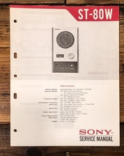 Sony ST-80W Sintonizzatore