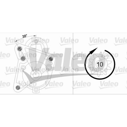 Valeo motorino avviamento - di,