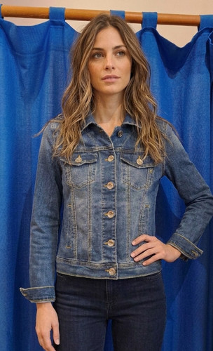 Giubbino denim jacket - giubbino,