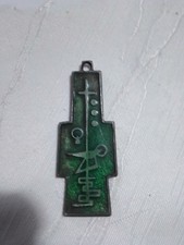 Medaglia Ciondolo Croce Smalto