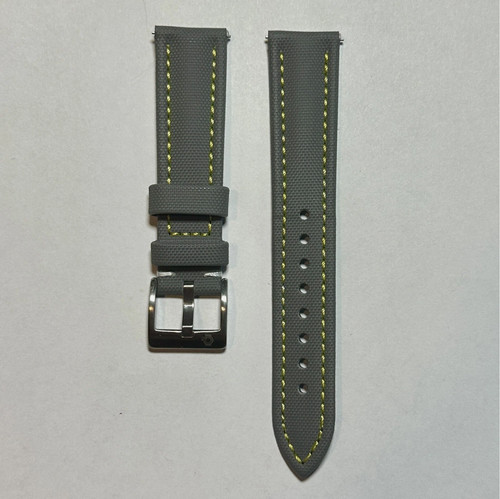 Cinturino grigio vera - tela, oro