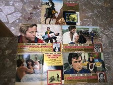 5x Fotobusta Originale 50x70 cm L'UOMO, L'ORGOGLIO, LA VENDETTA Franco Nero 1967